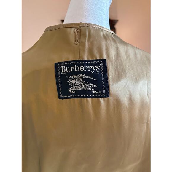 Burberry Women's Vintage Long Trench Coat Detachable Wool Liner EU Size 38 - Picture 5 of 15